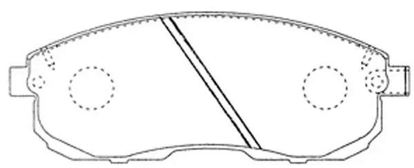 Brake Pad Set, disc brake (FP0430)