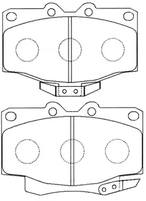 Brake Pad Set, disc brake (FP0209)