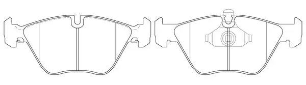 Brake Pad Set, disc brake (FP0946)