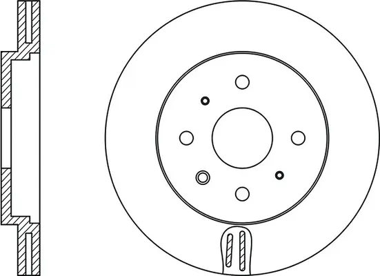 Brake Disc (FR0326V)