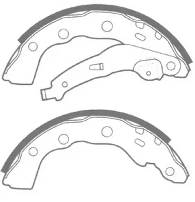Brake Shoe Set (FT3320)