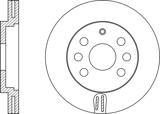 Brake Disc (FR0223V)