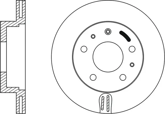 Brake Disc (FR0175V)