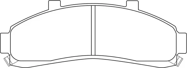 Brake Pad Set, disc brake (FP0652)