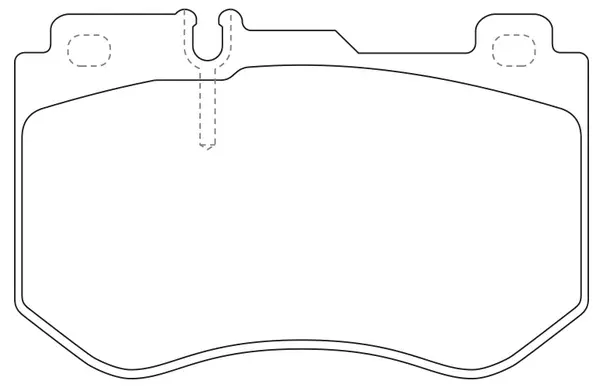 Brake Pad Set, disc brake (FP1862)