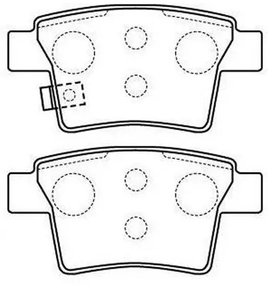Brake Pad Set, disc brake (FP1071)