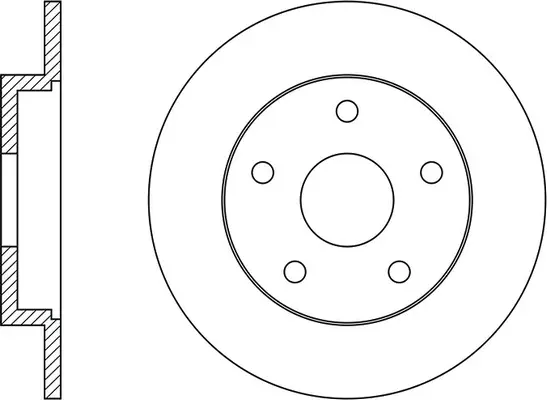 Brake Disc (FR0744)