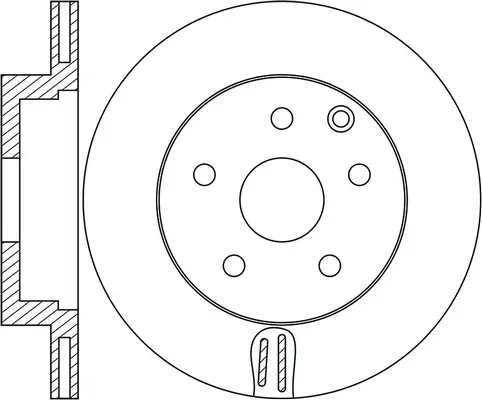 Brake Disc (FR1019V)