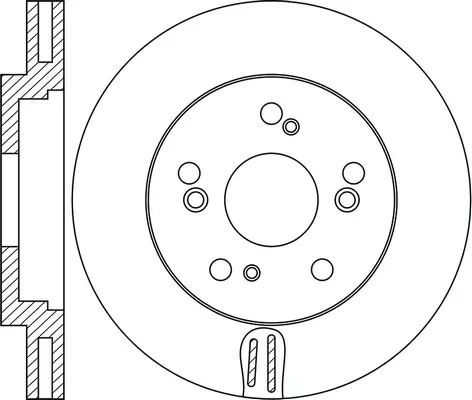 Brake Disc (FR1027V)