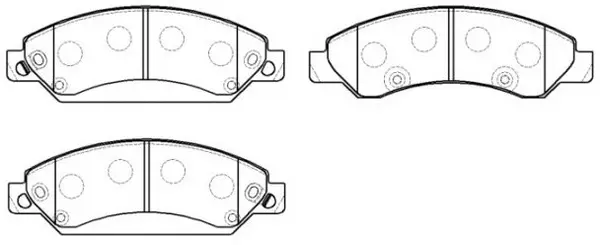 Brake Pad Set, disc brake (FP1092)