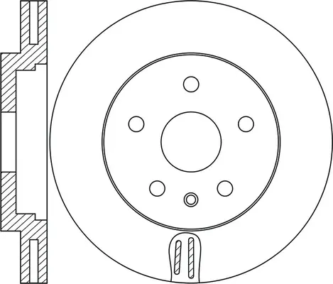 Brake Disc (FR0868V)