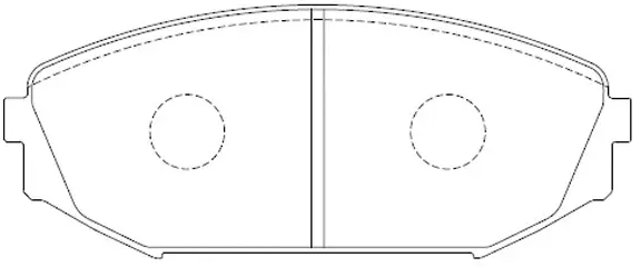 Brake Pad Set, disc brake (FP0793)
