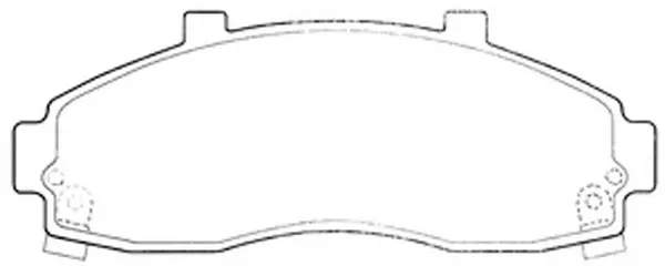 Brake Pad Set, disc brake (FP3021)