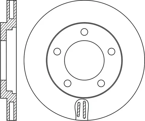 Brake Disc (FR0937V)