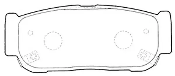 Brake Pad Set, disc brake (FP0954)