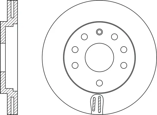 Brake Disc (FR0225V)