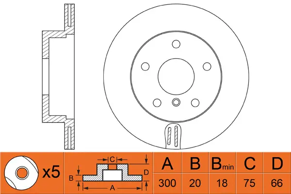 Brake Disc (FR0417)