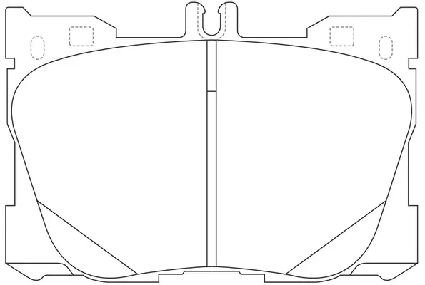 Brake Pad Set, disc brake (FP1871)