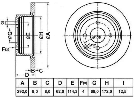 Brake Disc (FR1060)
