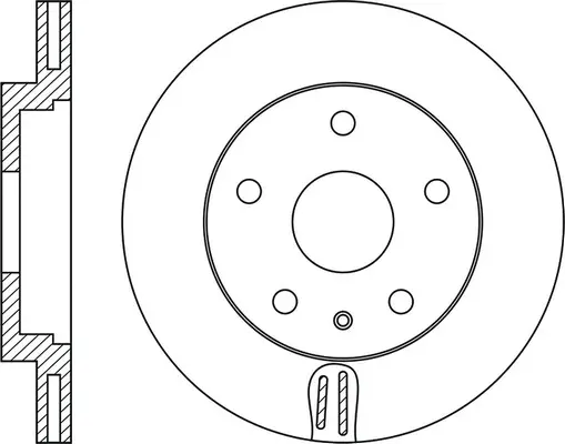 Brake Disc (FR1026V)