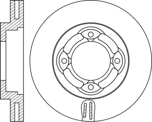 Brake Disc (FR0640V)