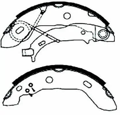 Brake Shoe Set (FT1046)