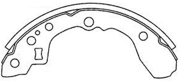 Brake Shoe Set (FT3109)
