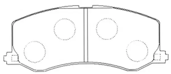 Brake Pad Set, disc brake (FP9201)