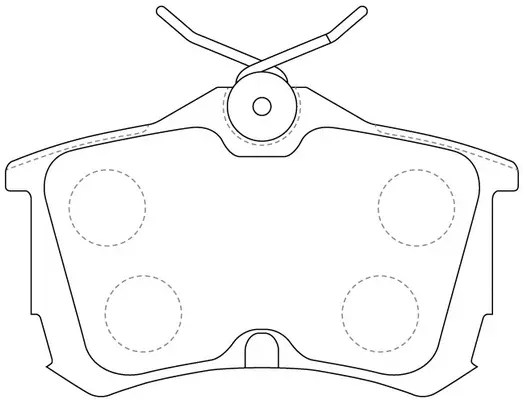 Brake Pad Set, disc brake (FP8183)