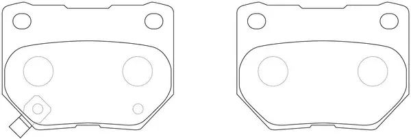Brake Pad Set, disc brake (FP7179)