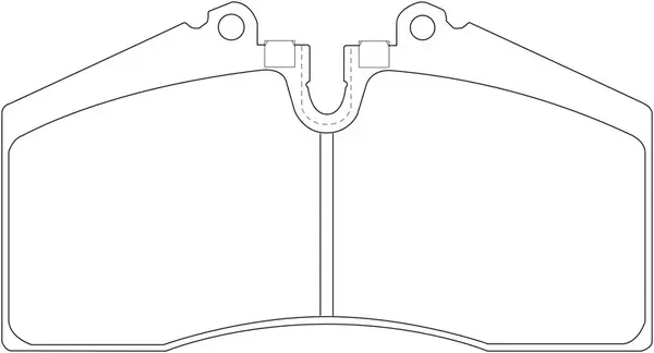 Brake Pad Set, disc brake (FP0447)