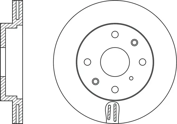 Brake Disc (FR0215V)
