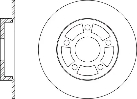 Brake Disc (FR0676)
