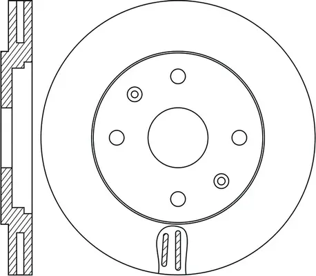 Brake Disc (FR0980V)