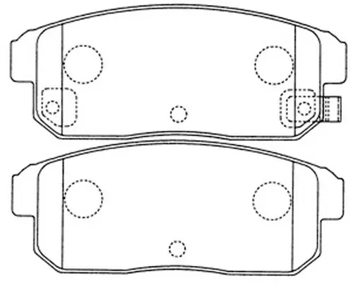Brake Pad Set, disc brake (FP0900)