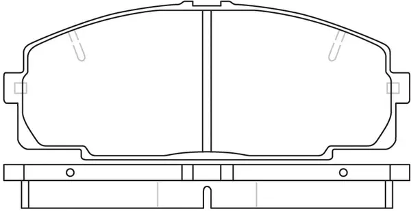 Brake Pad Set, disc brake (FP1344)