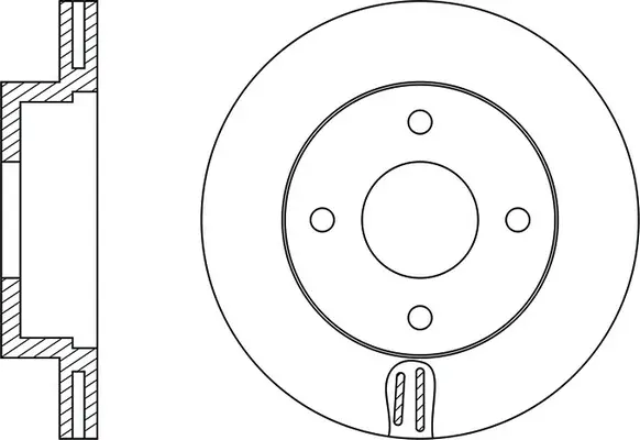 Brake Disc (FR0152V)