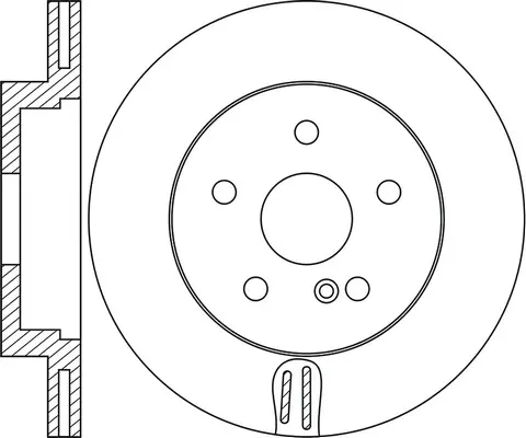 Brake Disc (FR0916V)