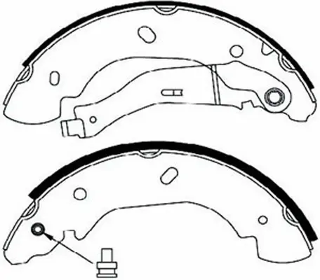 Brake Shoe Set (FT1061)