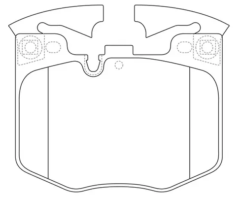 Brake Pad Set, disc brake (FP1867)