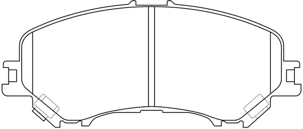 Brake Pad Set, disc brake (FP1737)