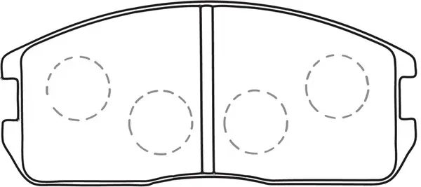 Brake Pad Set, disc brake (FP0299)