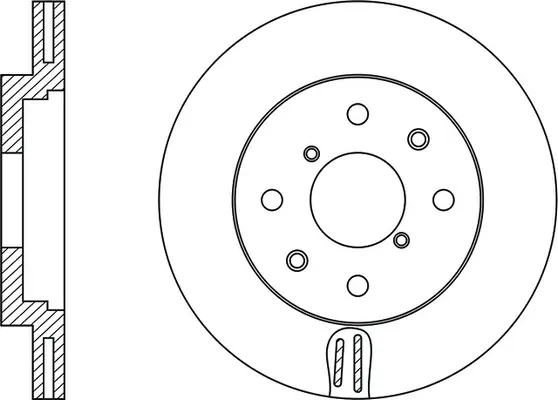 Brake Disc (FR0631V)