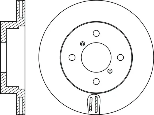 Brake Disc (FR0920V)
