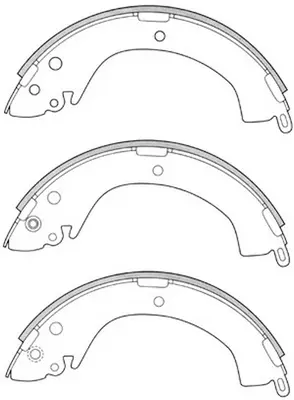 Brake Shoe Set (FT3311)