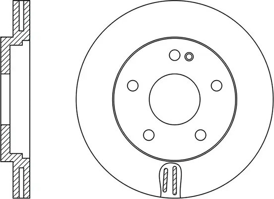Brake Disc (FR0221V)