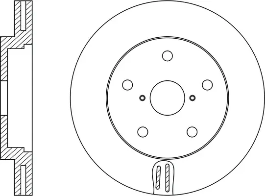 Brake Disc (FR0636V)