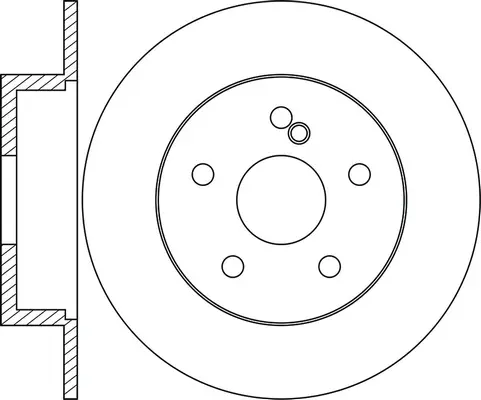Brake Disc (FR0840)