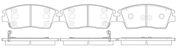 Brake Pad Set, disc brake (FP1847)