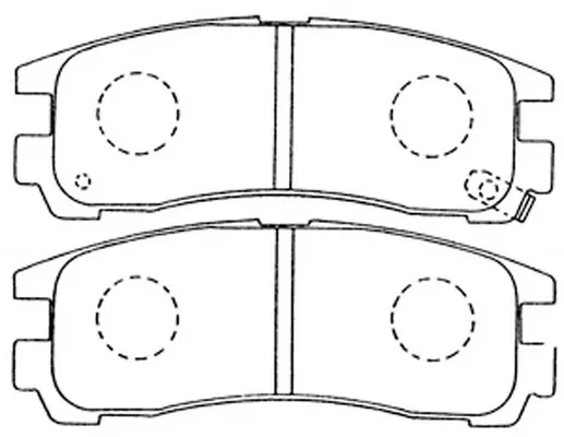 Brake Pad Set, disc brake (FP0383)